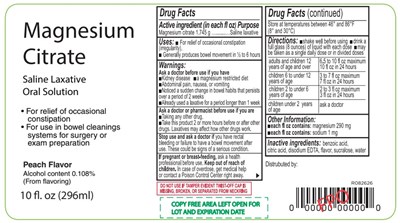 Magnesium Citrate Peach Placeholder (Magnesium Citrate Peach Placeholder)